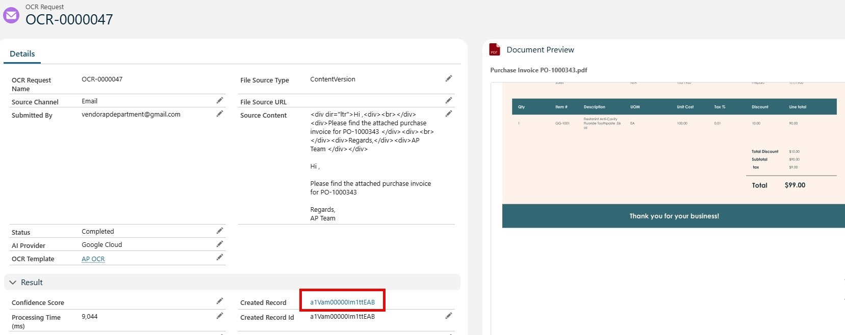 6. Purchase Invoice Record Created.jpg